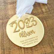 Graduate Personalized Engraved Ornament