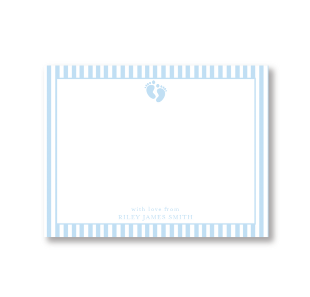 With Love from Baby Personalized Notecard Set
