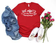 Personalized Love Language Tee