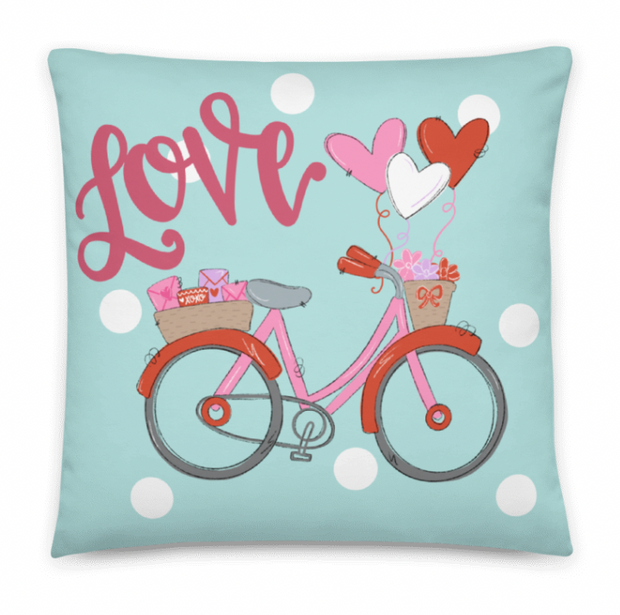 Valentine Bike Pillow