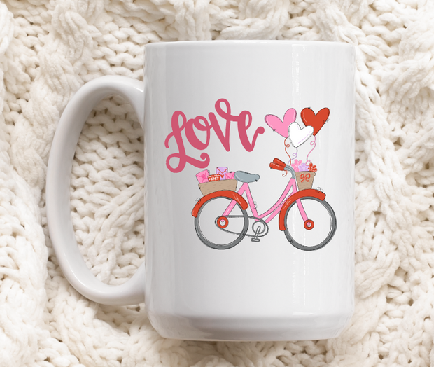 Valentine Bike Mug