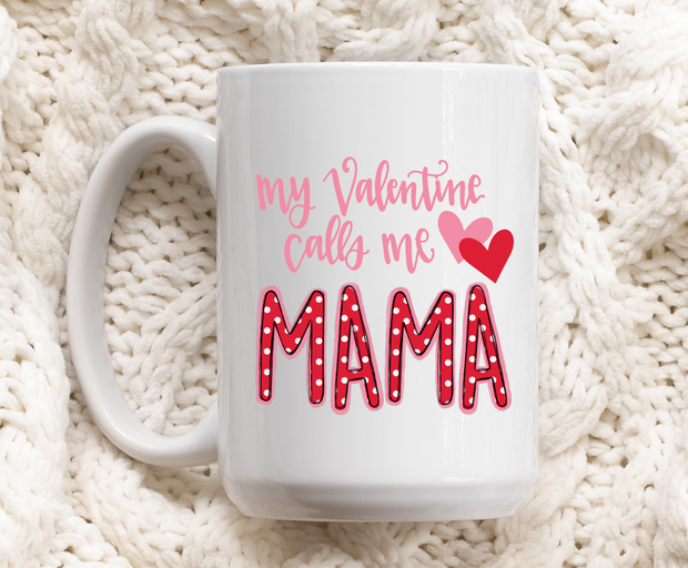 Personalized Valentine Name Mug