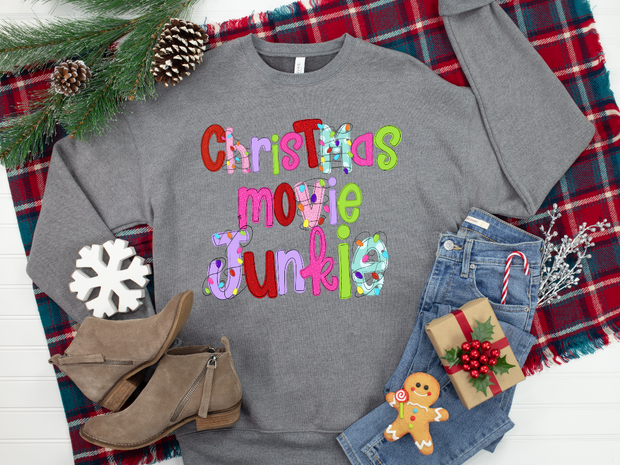 Christmas Movie Junkie Tee