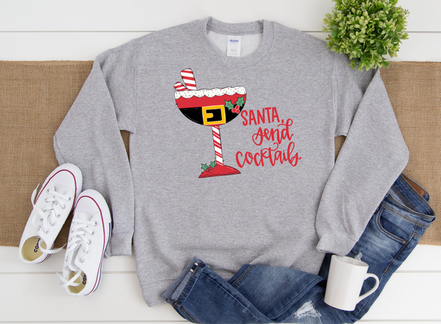 Santa, Send Cocktails Tee