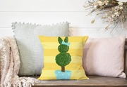 Boxwood Bunny Pillow